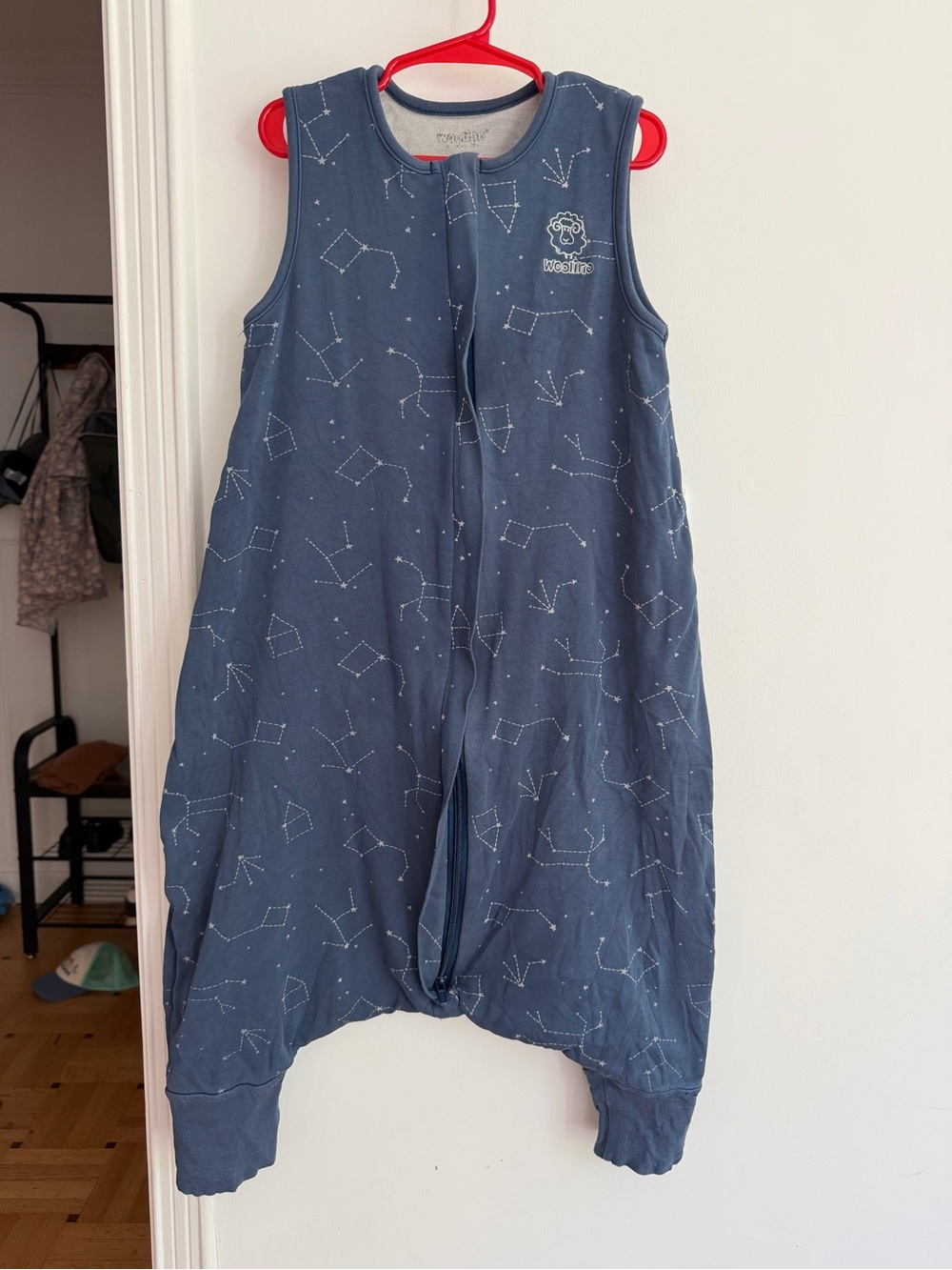 Set of 2 Woolino 4 Season® Baby Sleep Bag with Feet, Merino Wool &Organic cotton